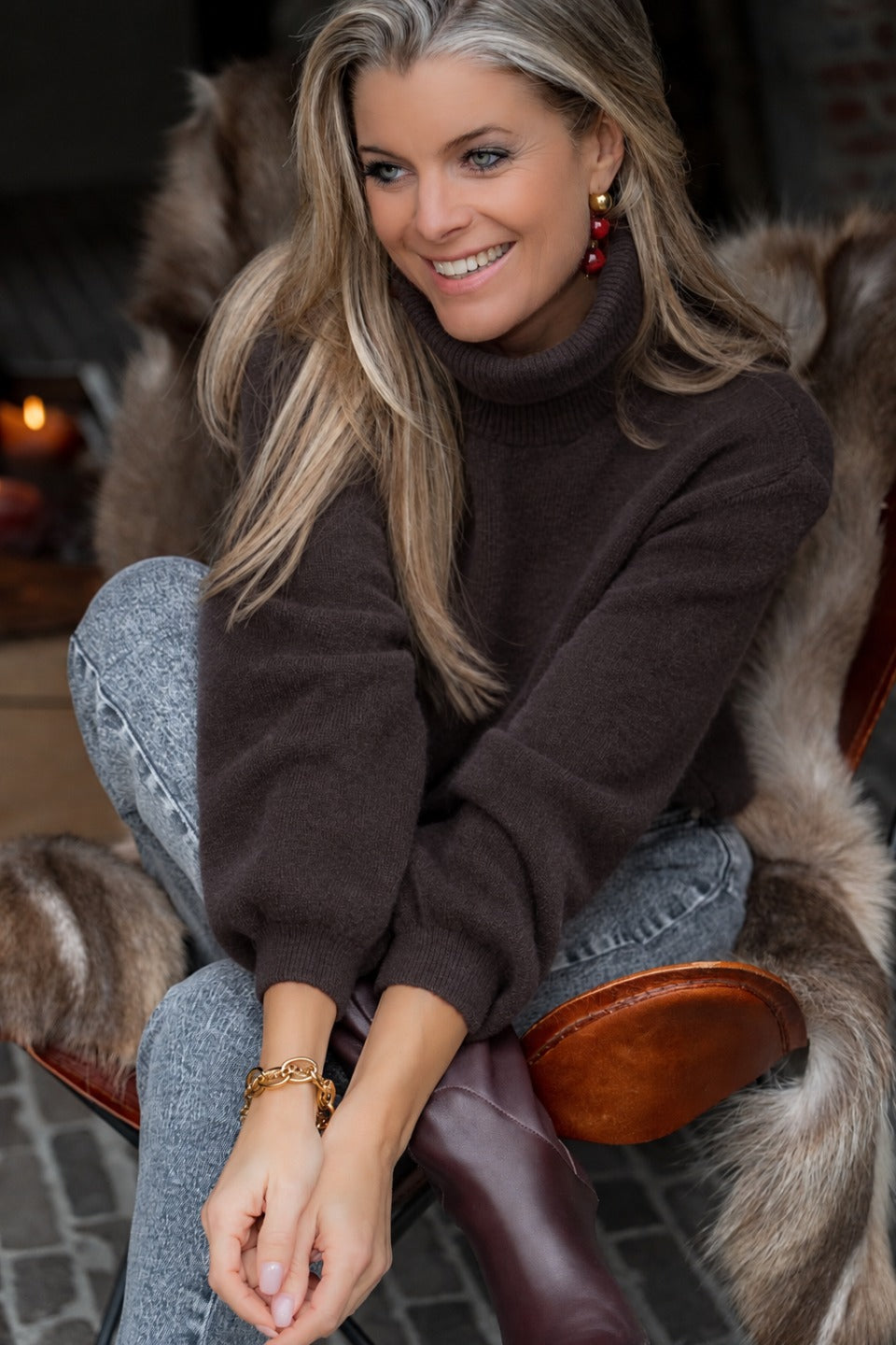 Rolkraag Alpaca Venezia