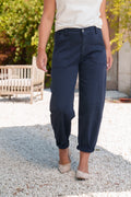 Barrel stretch cotton