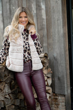 Gilet sans manches en fausse fourrure Jules