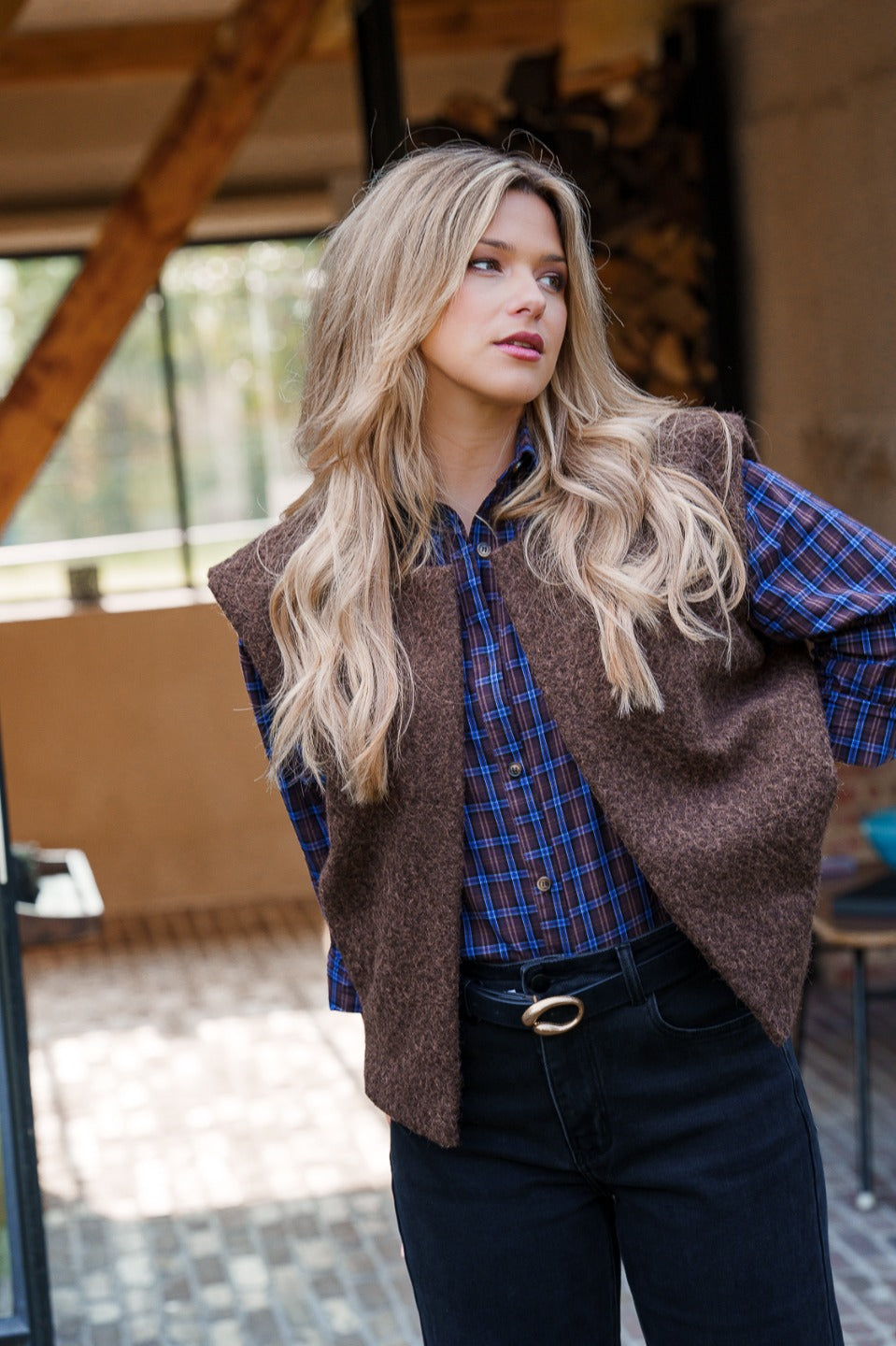 Gilet open