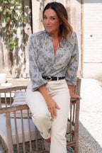 Jeans coupe "barrel"