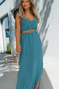 Robe longue fines bretelles