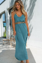 Robe longue fines bretelles