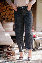 Balloon jeans dierenprint