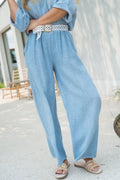 Broek cotten poches