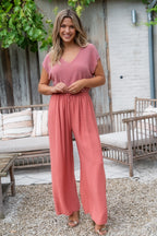 Fluide wijde broek