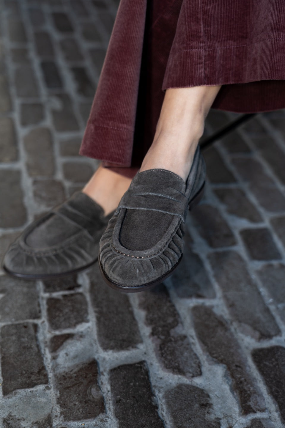 Loafers daim