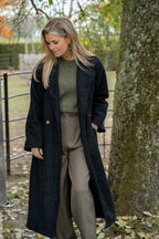 Pull mohair col rond
