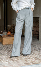 Broek class met riempje