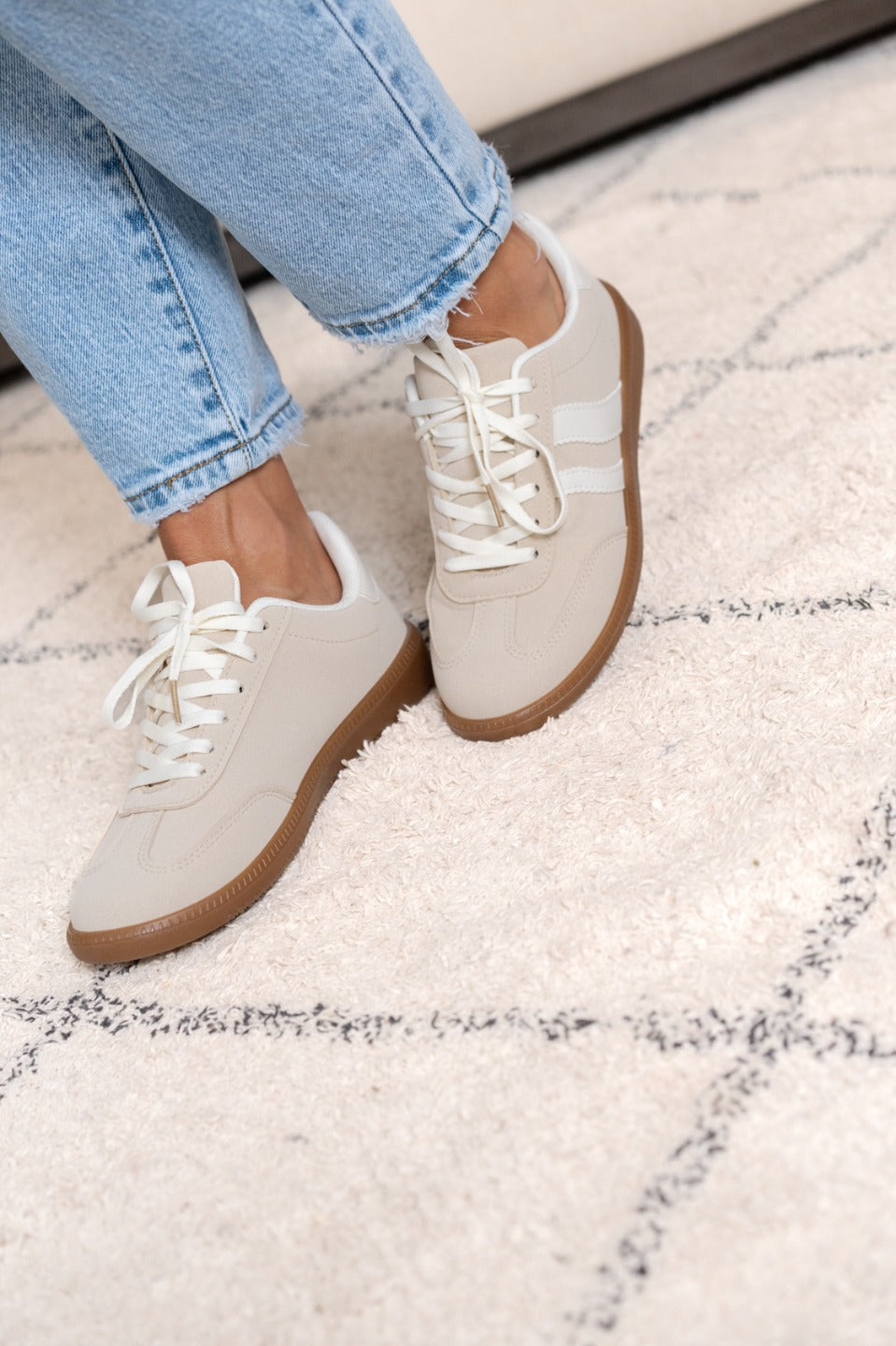 Sneaker bicolor