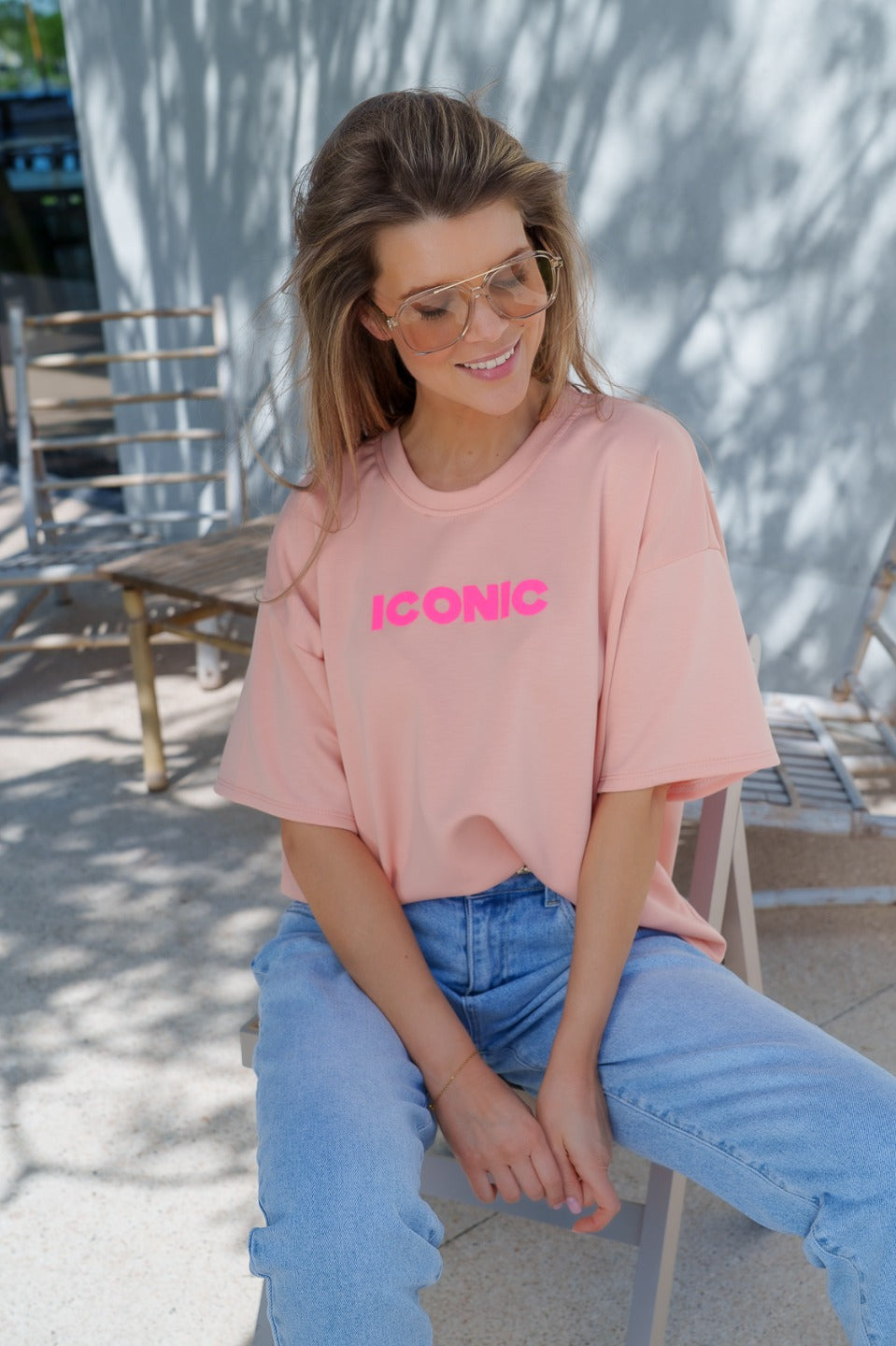 Sweater 3/4 mouw iconic