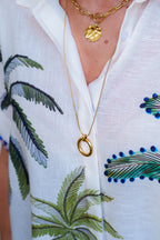 Collier long rond