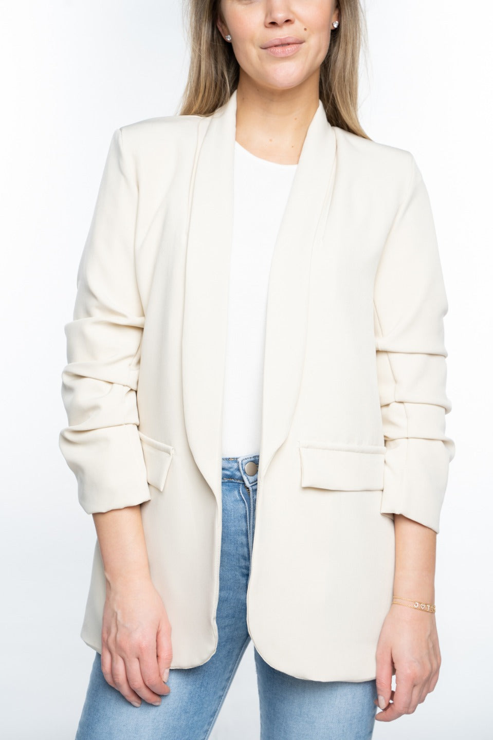 Blazer 3/4 mouw
