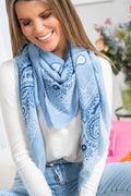 Sjaal bandana print
