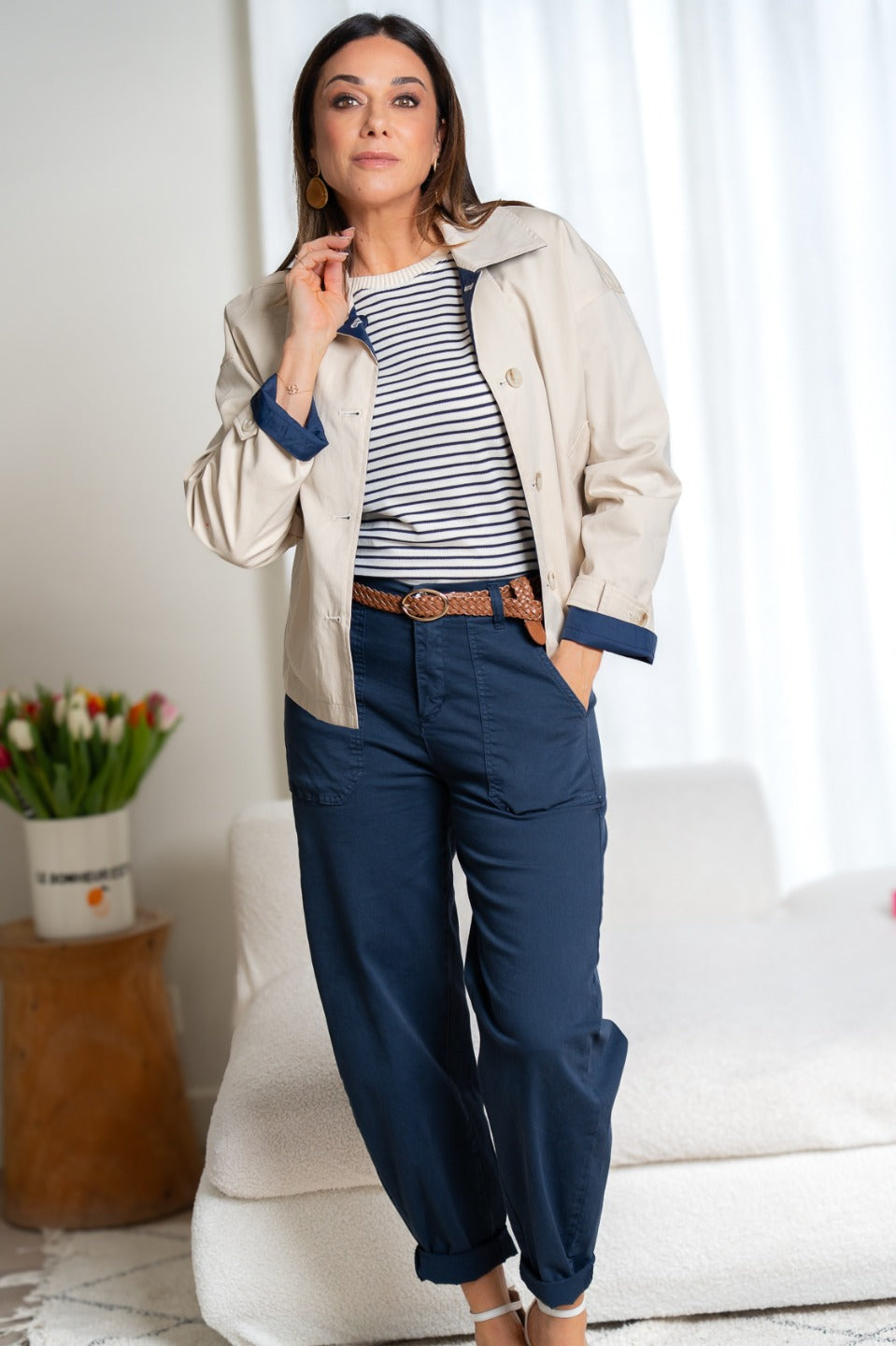 Coton stretch baril