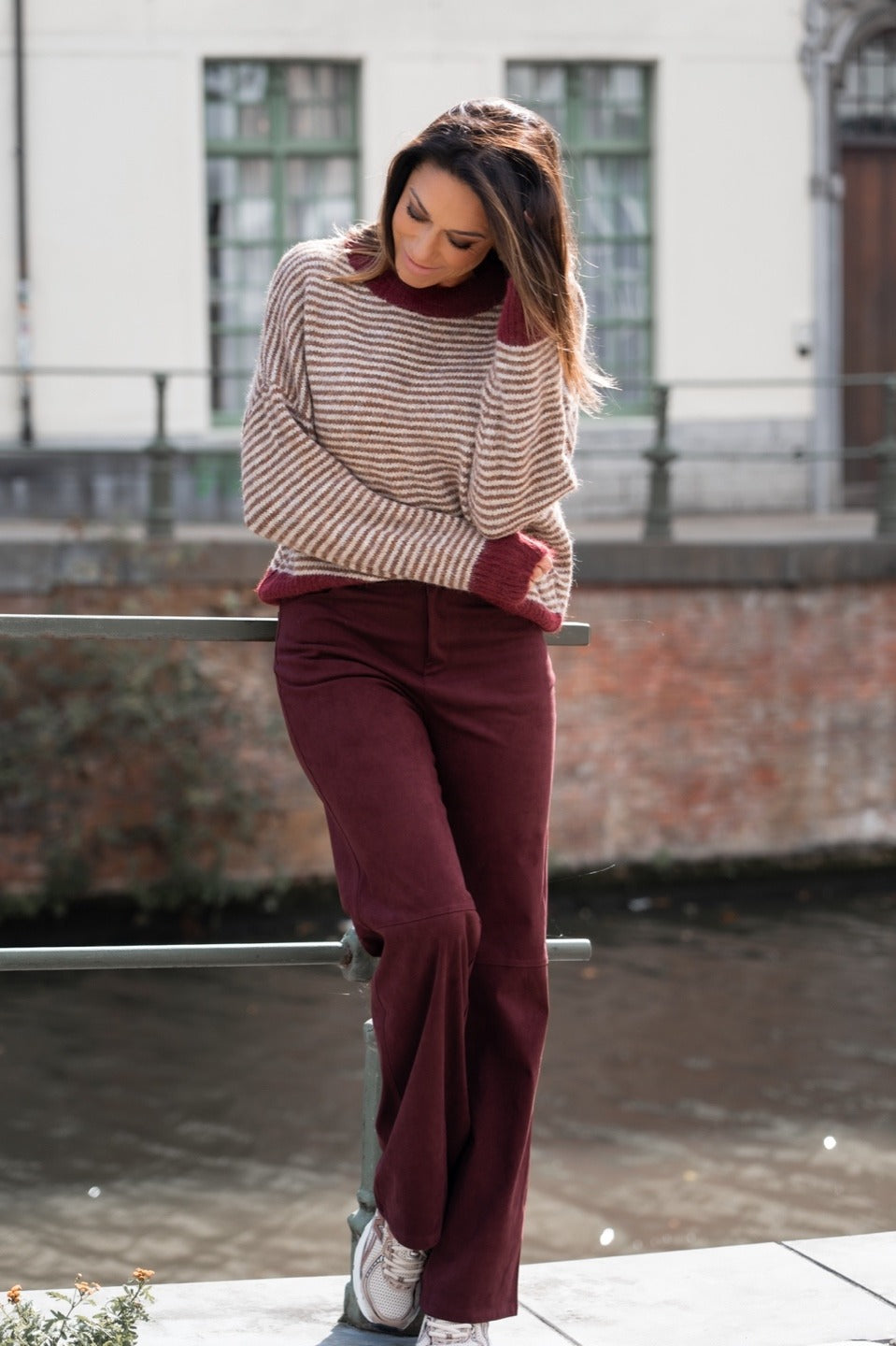 Striped sweater