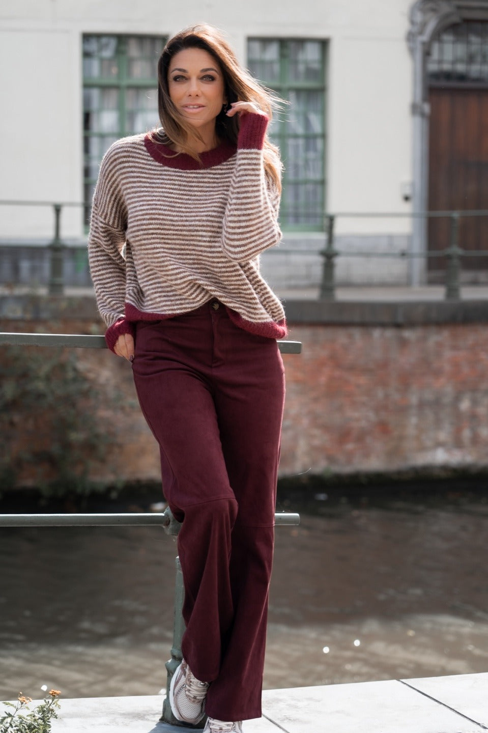 Striped sweater
