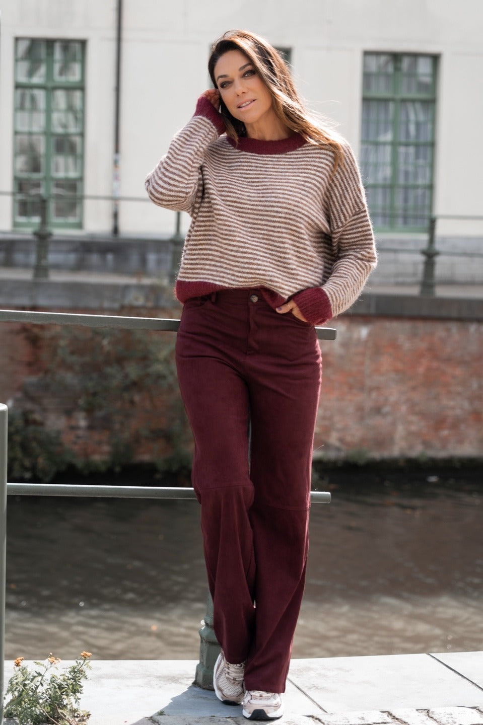 Striped sweater